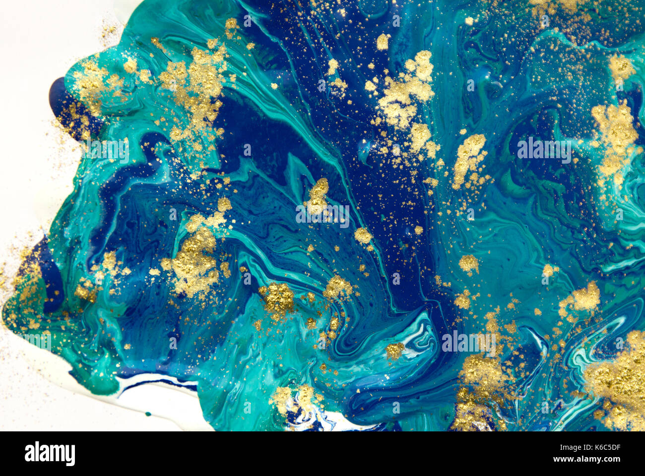 Marbled abstract background. Liquid marble pattern. Colorful marble