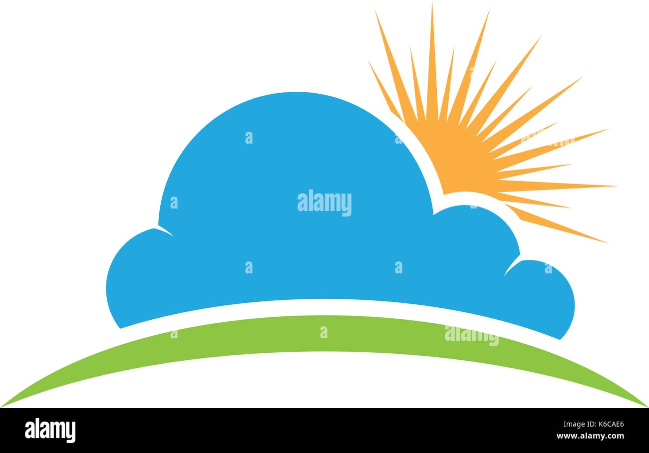cloud technology vector logo template design vector Stock Vector Image ...