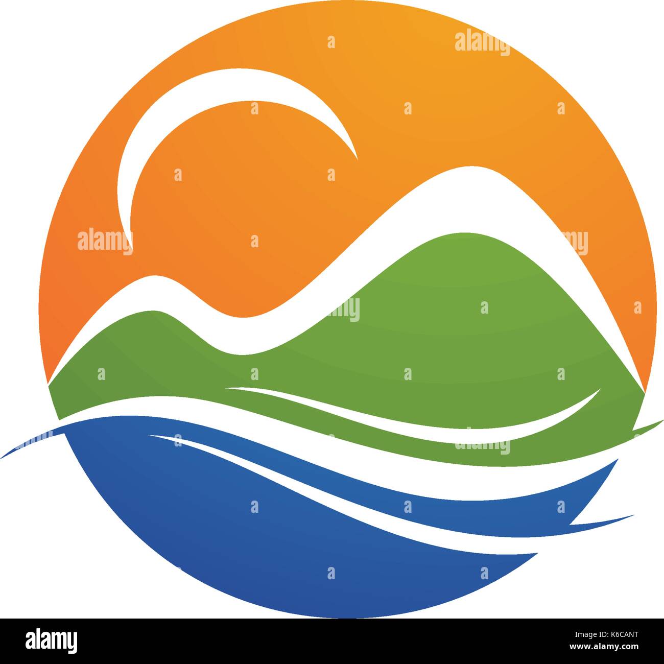 Mountain vector icon illustration design template Stock Vector Image ...
