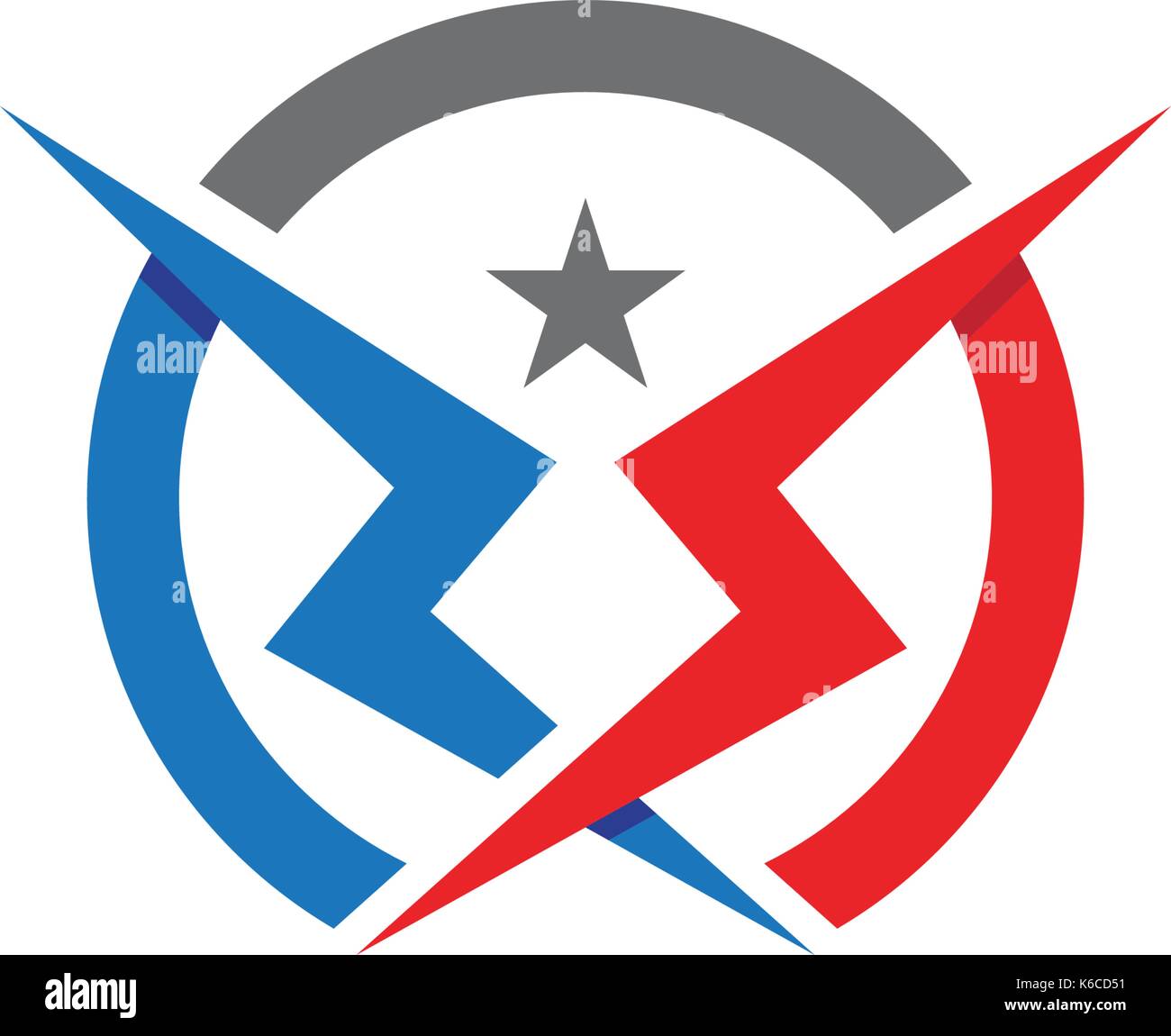 Lightning Logo Template vector icon illustration design Stock Vector ...