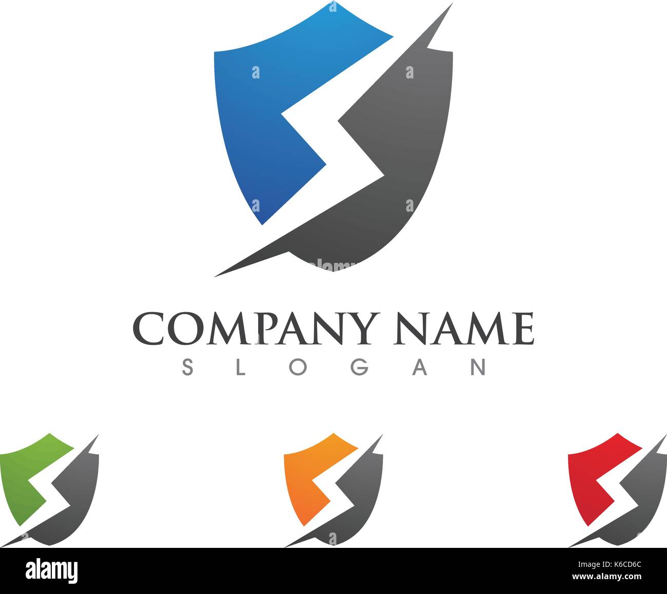 Lightning Logo Template vector icon illustration design Stock Vector ...