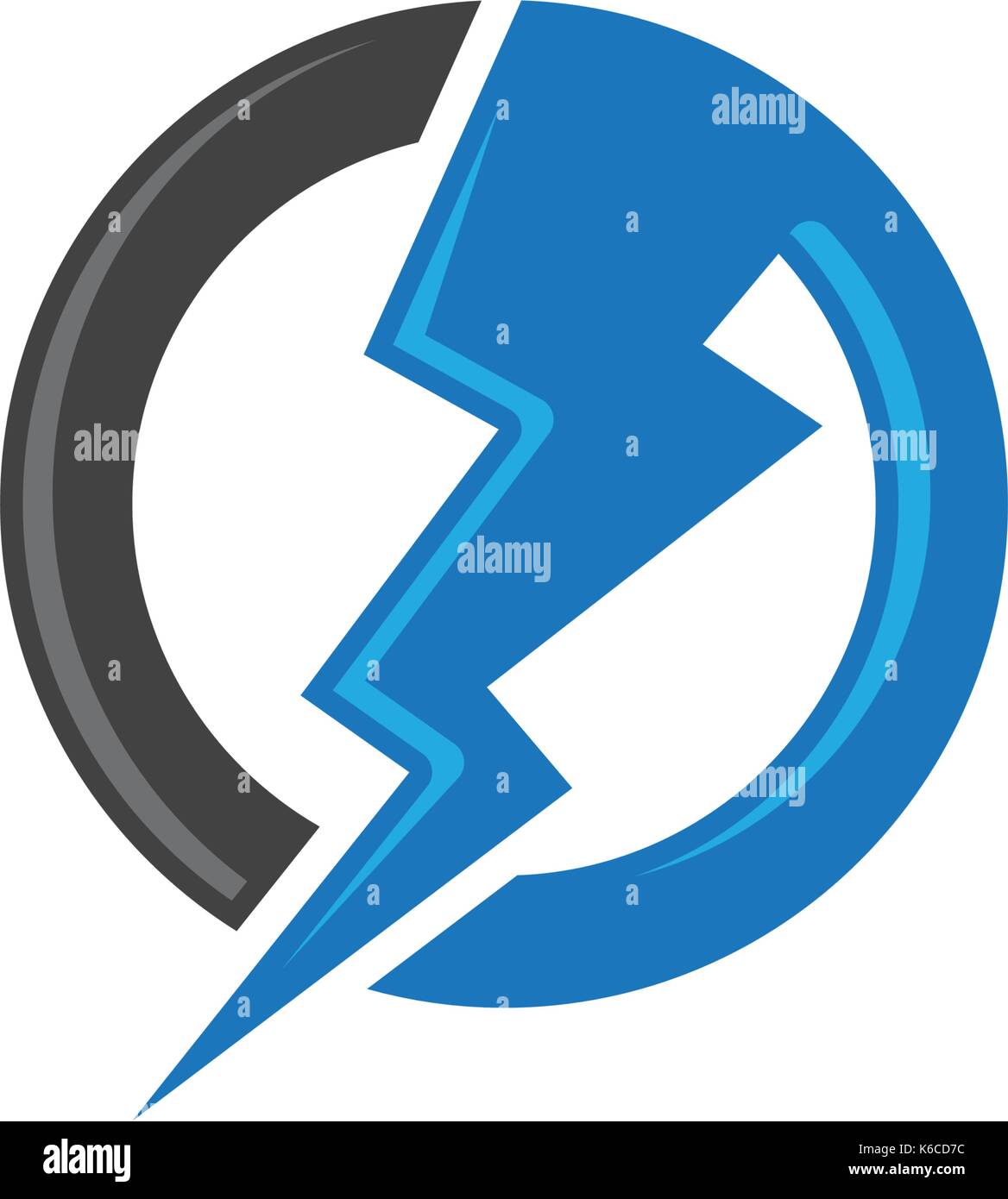 Lightning Logo Template vector icon illustration design Stock Vector ...