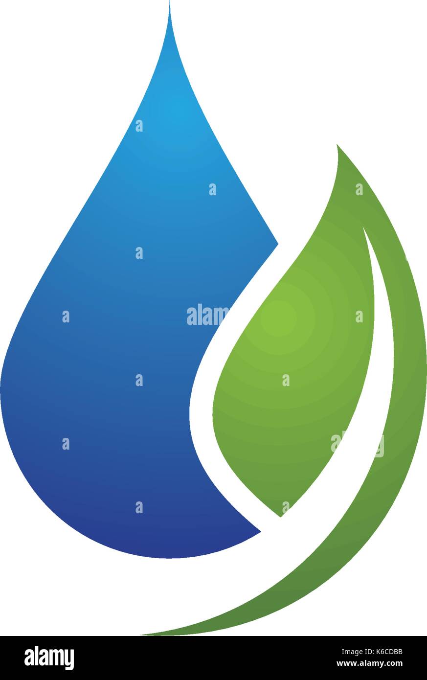 water drop Logo Template vector illustration design Stock Vector Image ...