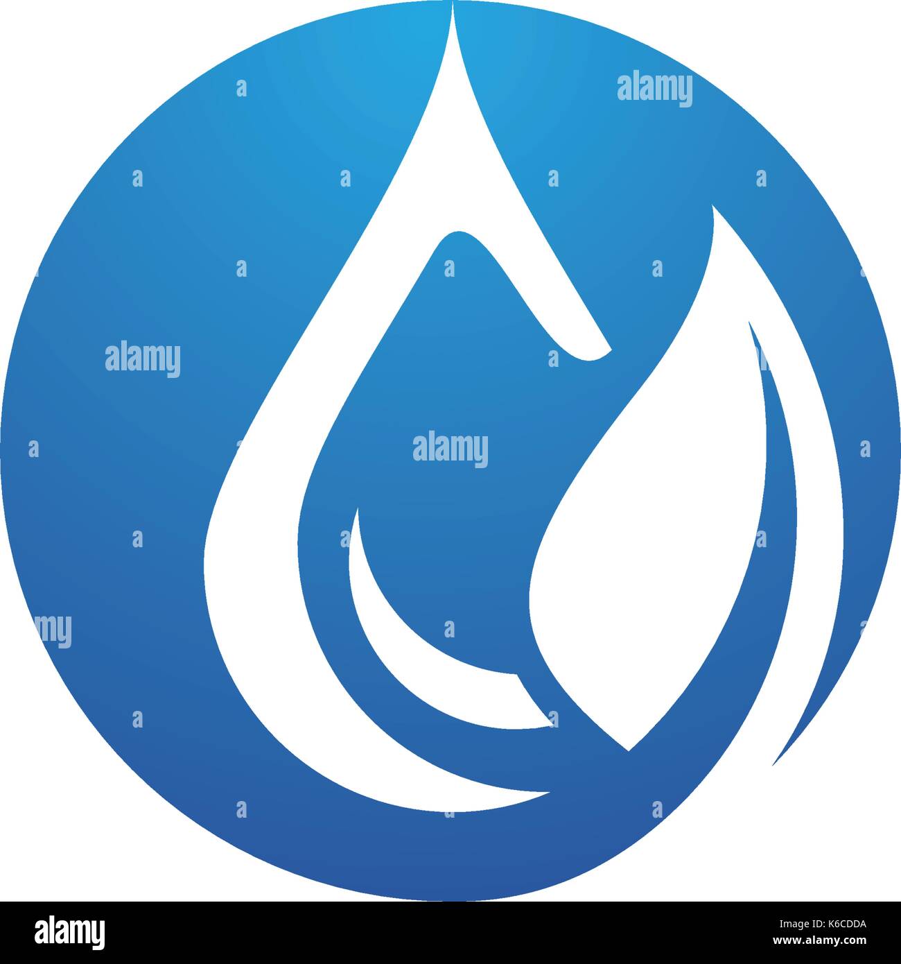 water drop Logo Template vector illustration design Stock Vector Image ...