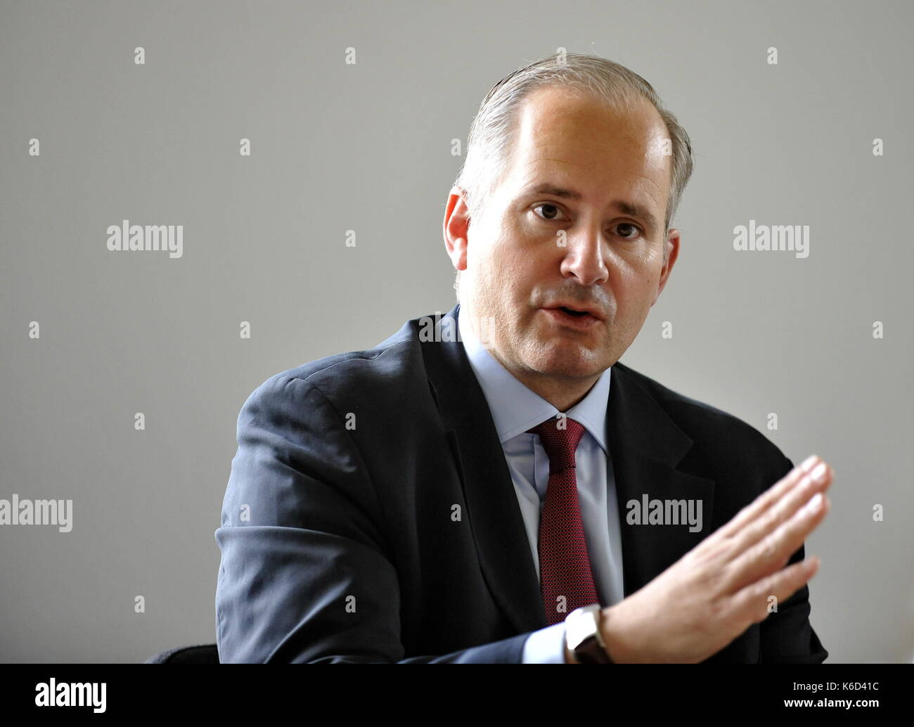 Brno, Czech Republic. 12th Sep, 2017. Guillaume Maisondieu, Head of the