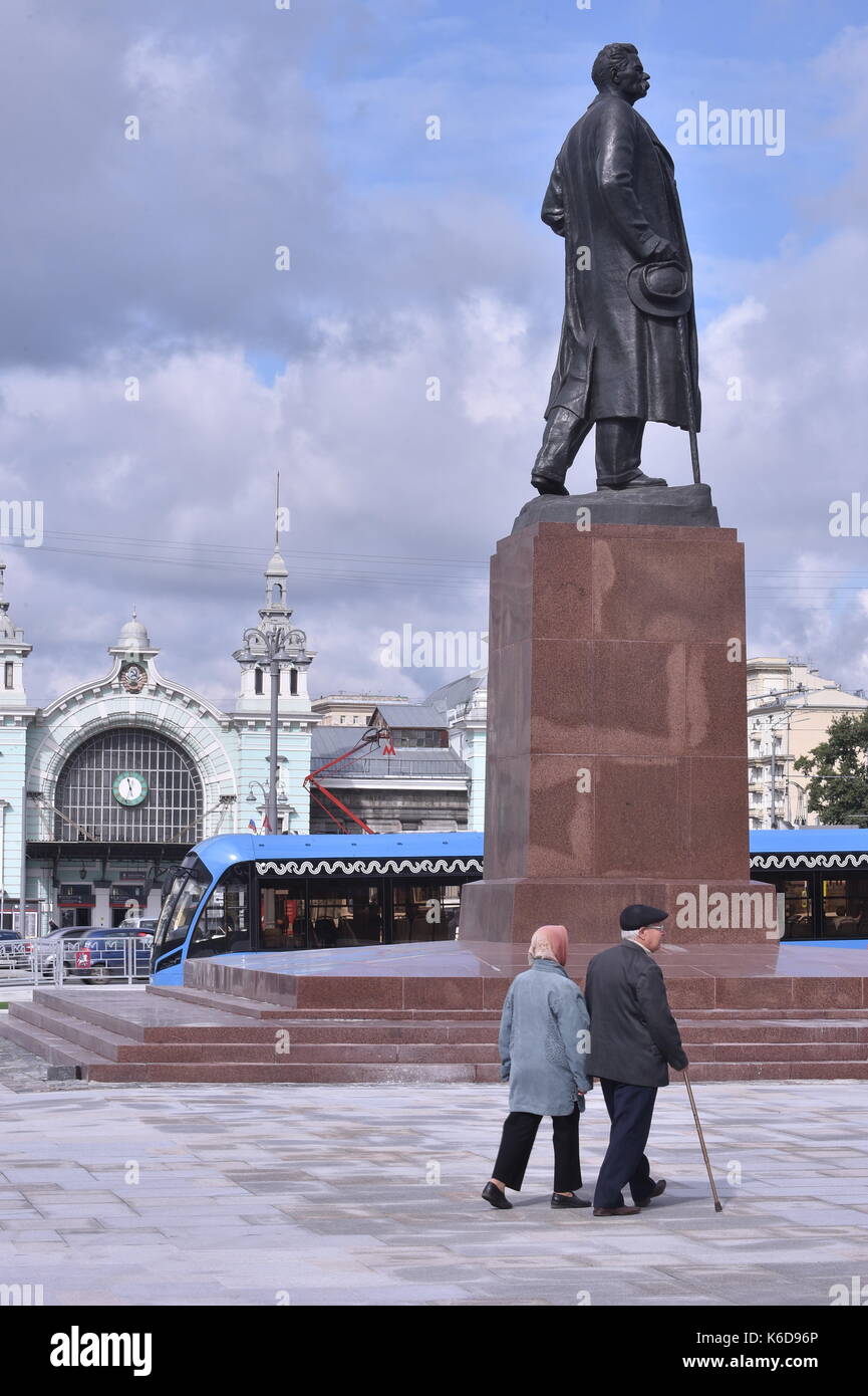 Moscow. Monument to the disassembled railway 26 Moscow. Monument to the disassembled railway 91