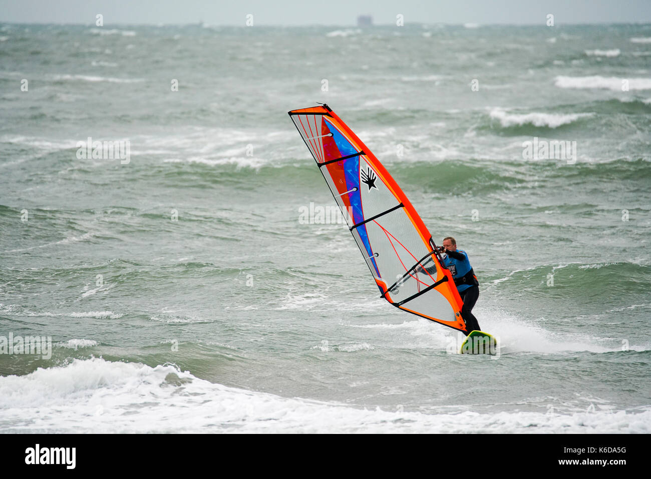 West Strand, West Wittering. 12th September 2017. UK Weather. Low