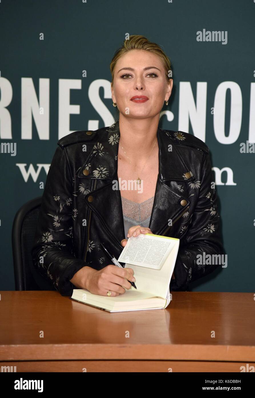 New York, NY, USA. 12th Sep, 2017. Maria Sharapova at in-store