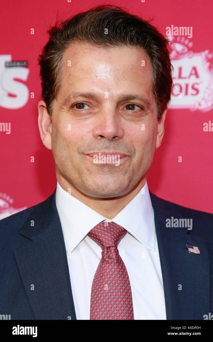 New York, NY, USA. 12th Sep, 2017. Anthony Scaramucci at arrivals for ...