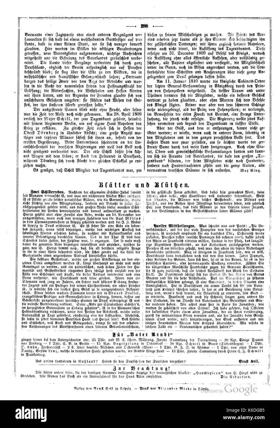 Die Gartenlaube was a German illustrated magazine, first published in ...