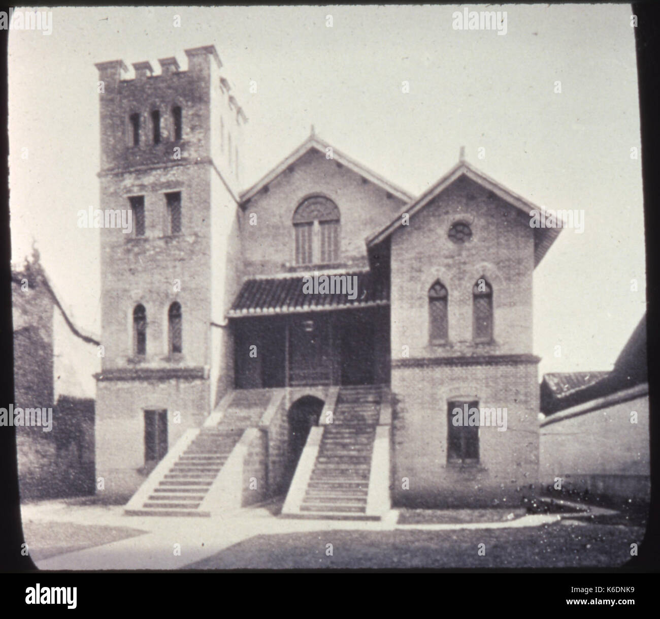 Church built opposite the hospital, Changde, Hunan, China, ca.1910 1919 (IMP YDS RG008 358 0008 0019) Stock Photo
