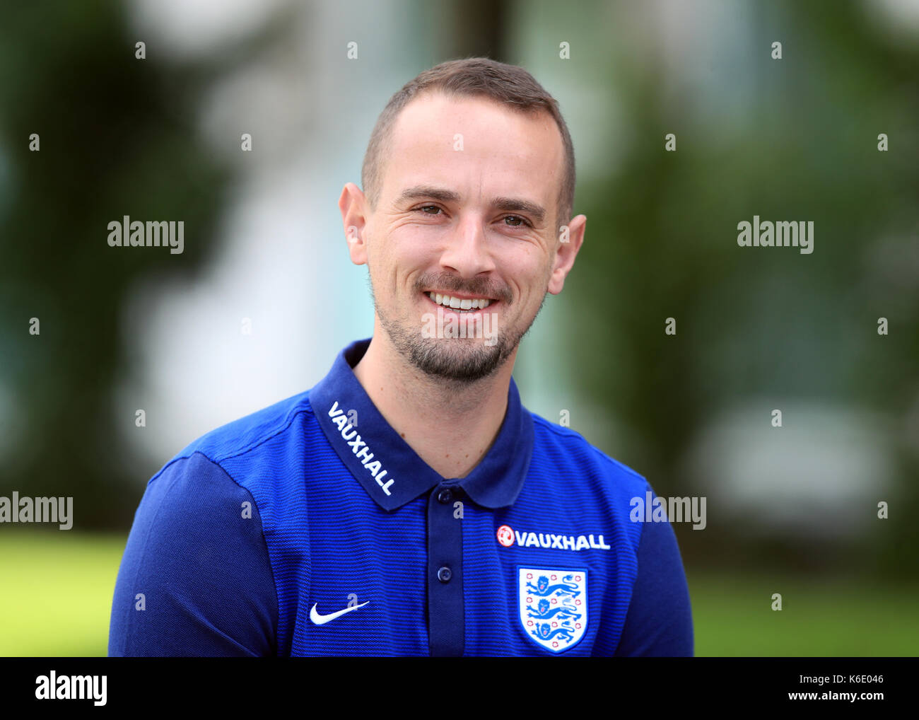 England Women manager Mark Sampson following the training session at St