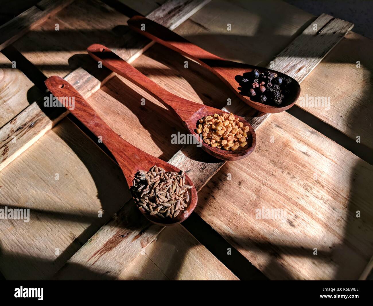 Fenugreek cumin pepper hi-res stock photography and images - Alamy