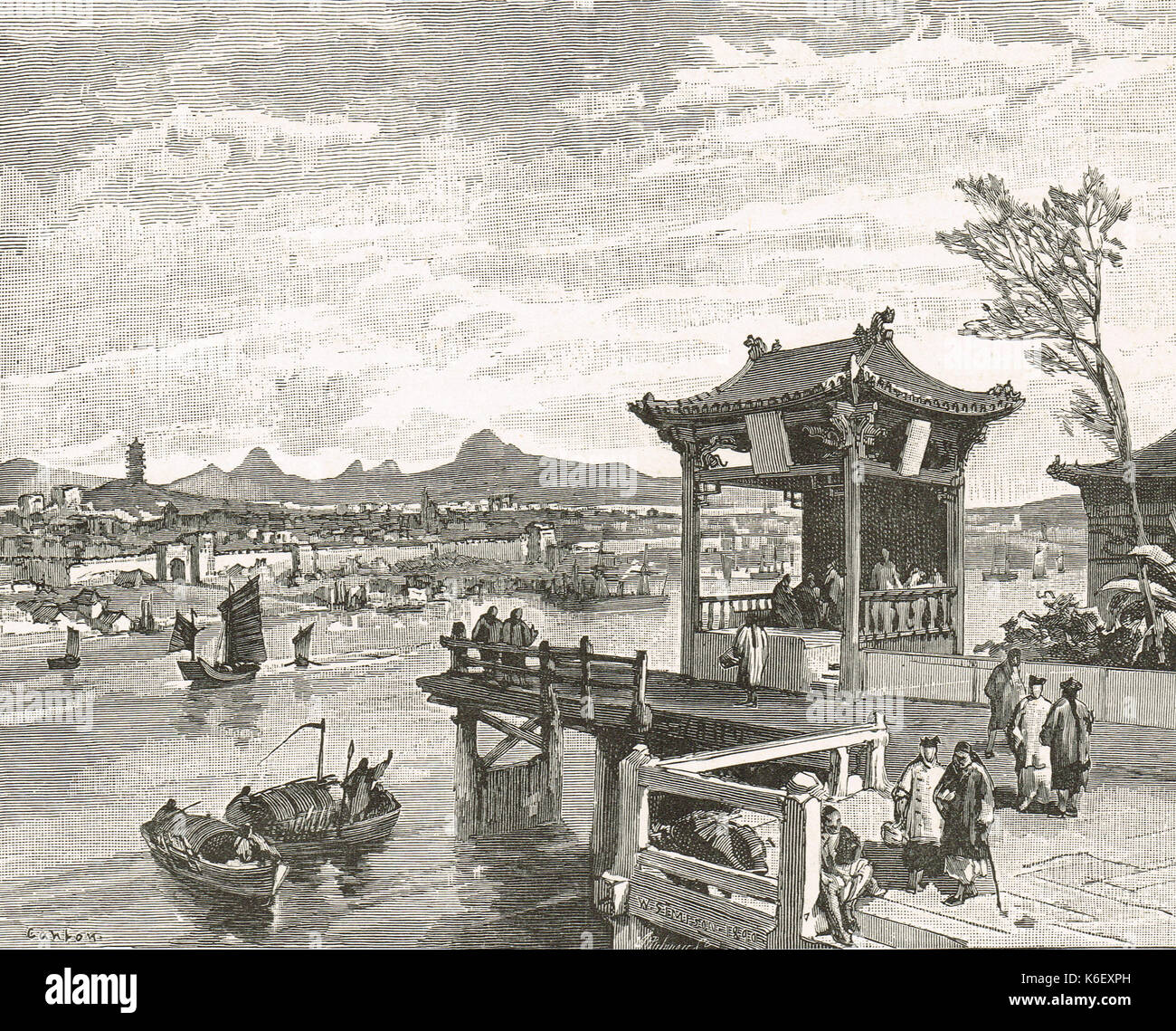 Canton China 19th Hi res Stock Photography And Images Alamy