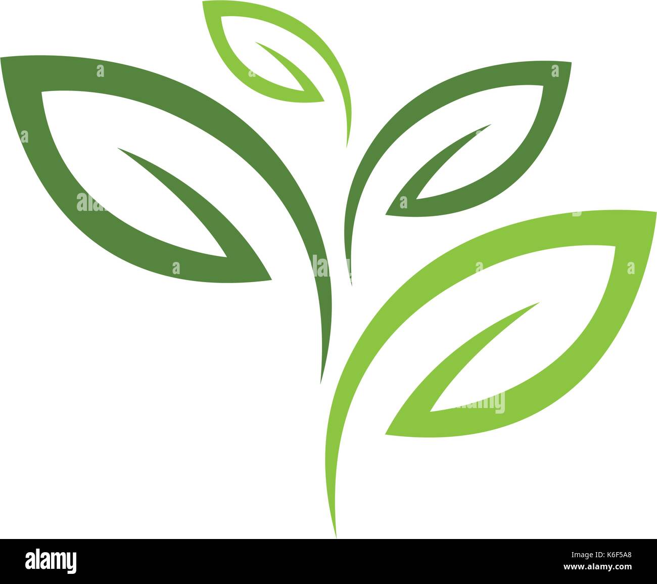 Logos of green leaf ecology nature element vector icon Stock Vector ...