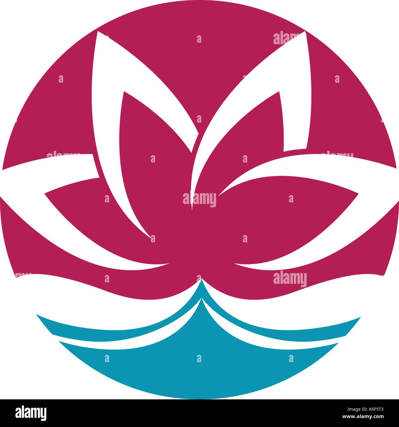 Beauty Vector Lotus flowers design logo Template icon Stock Vector ...