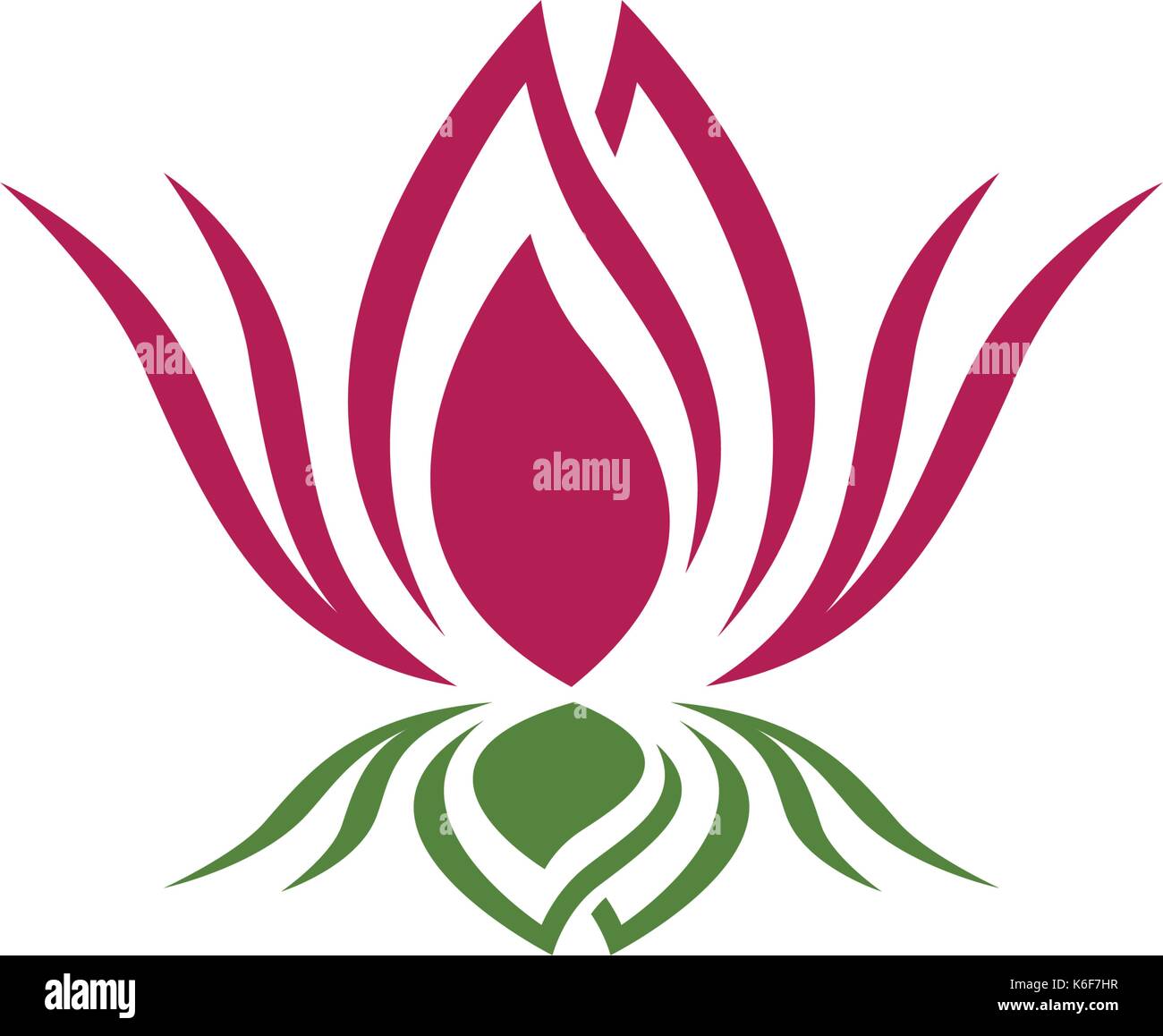 Beauty Vector Lotus flowers design logo Template icon Stock Vector ...