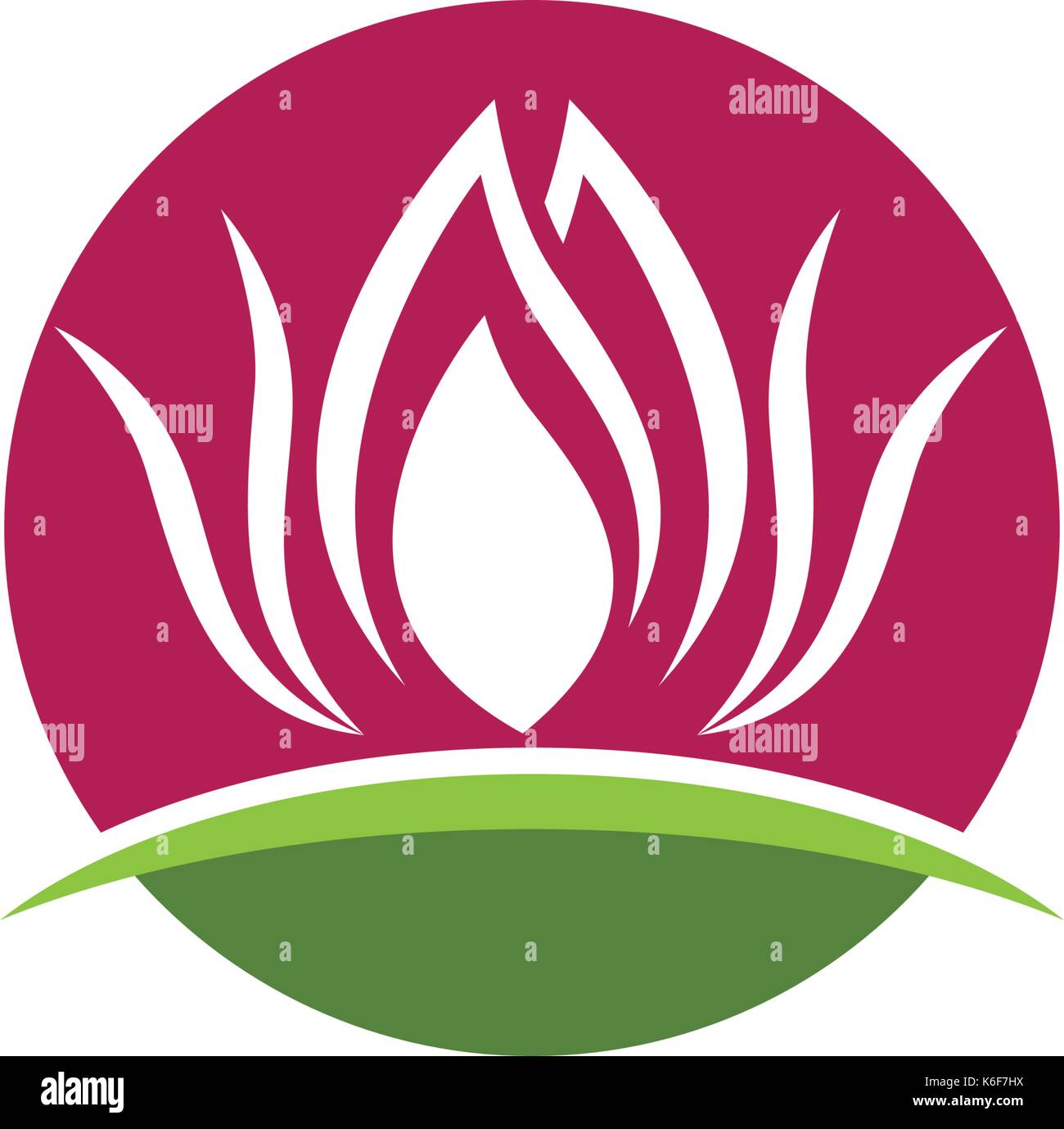 Beauty Vector Lotus flowers design logo Template icon Stock Vector ...