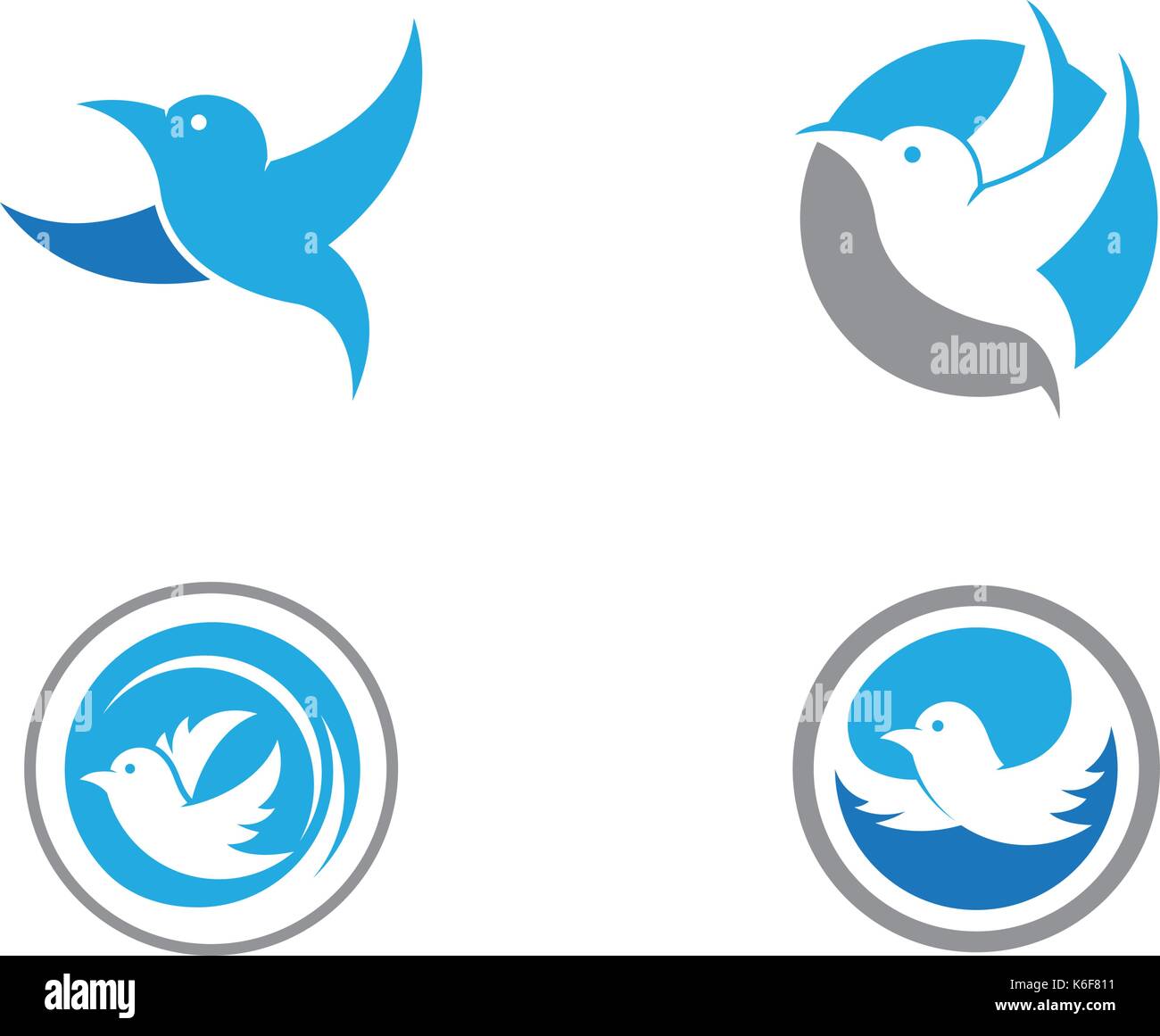 Bird Logo Template vector illustration Stock Vector Image & Art - Alamy