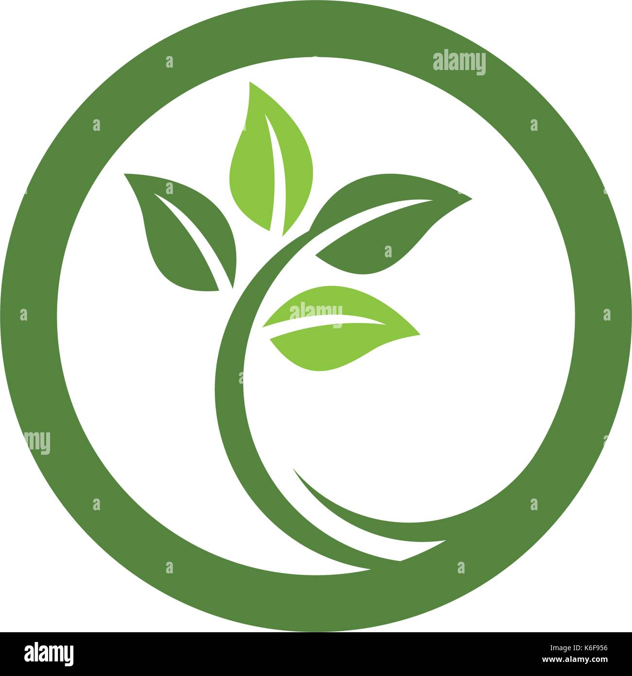 Logos of green leaf ecology nature element vector icon Stock Vector ...