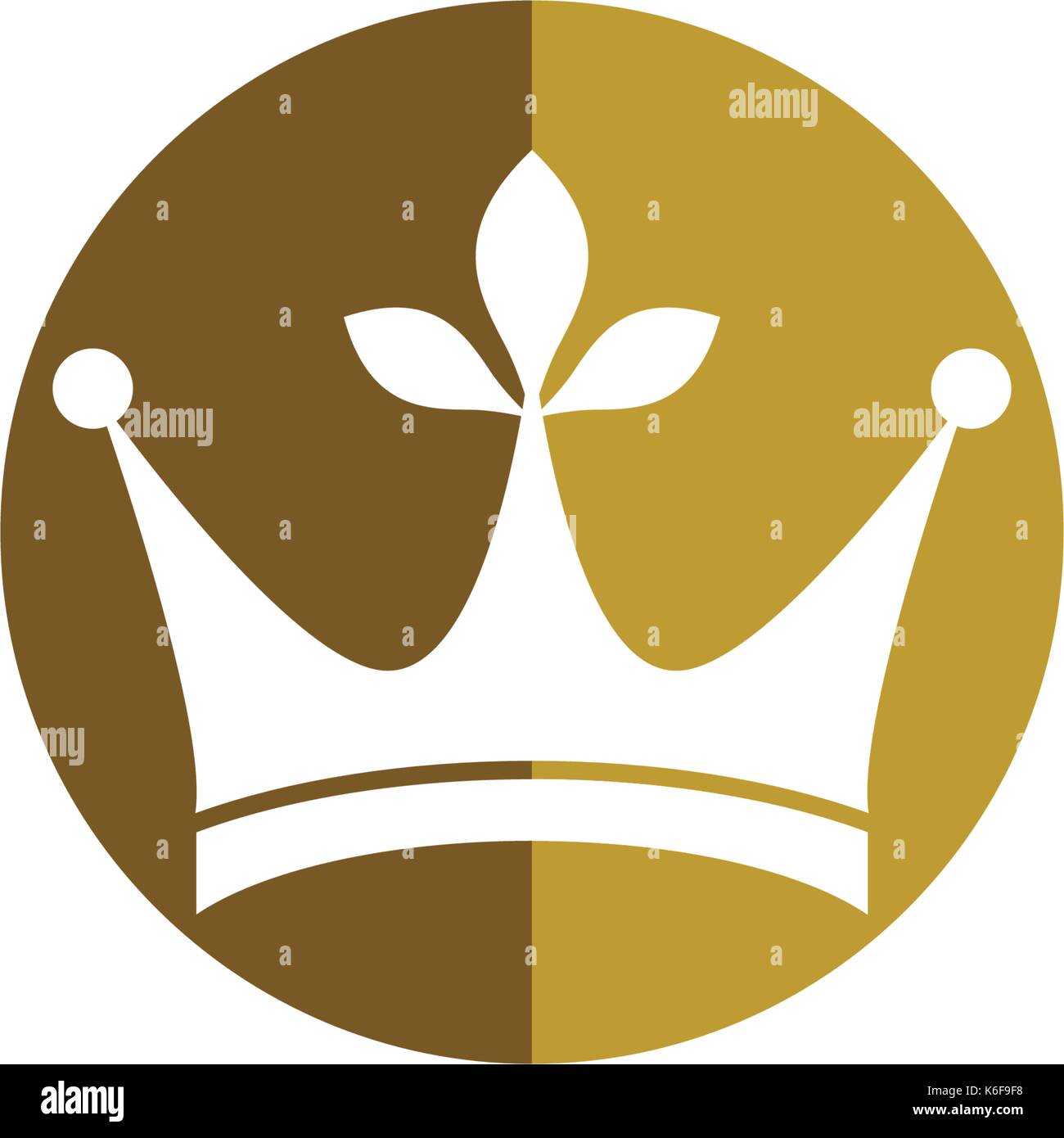 Crown Logo Template vector illustration Stock Vector Image & Art - Alamy