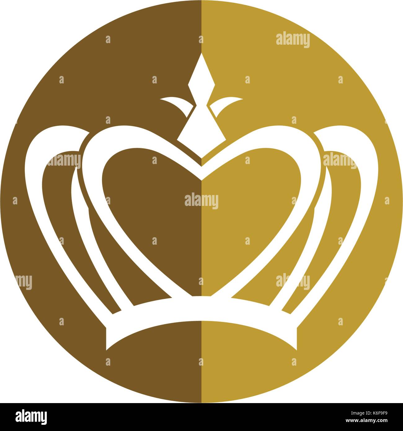 Crown Logo Template vector illustration Stock Vector Image & Art - Alamy