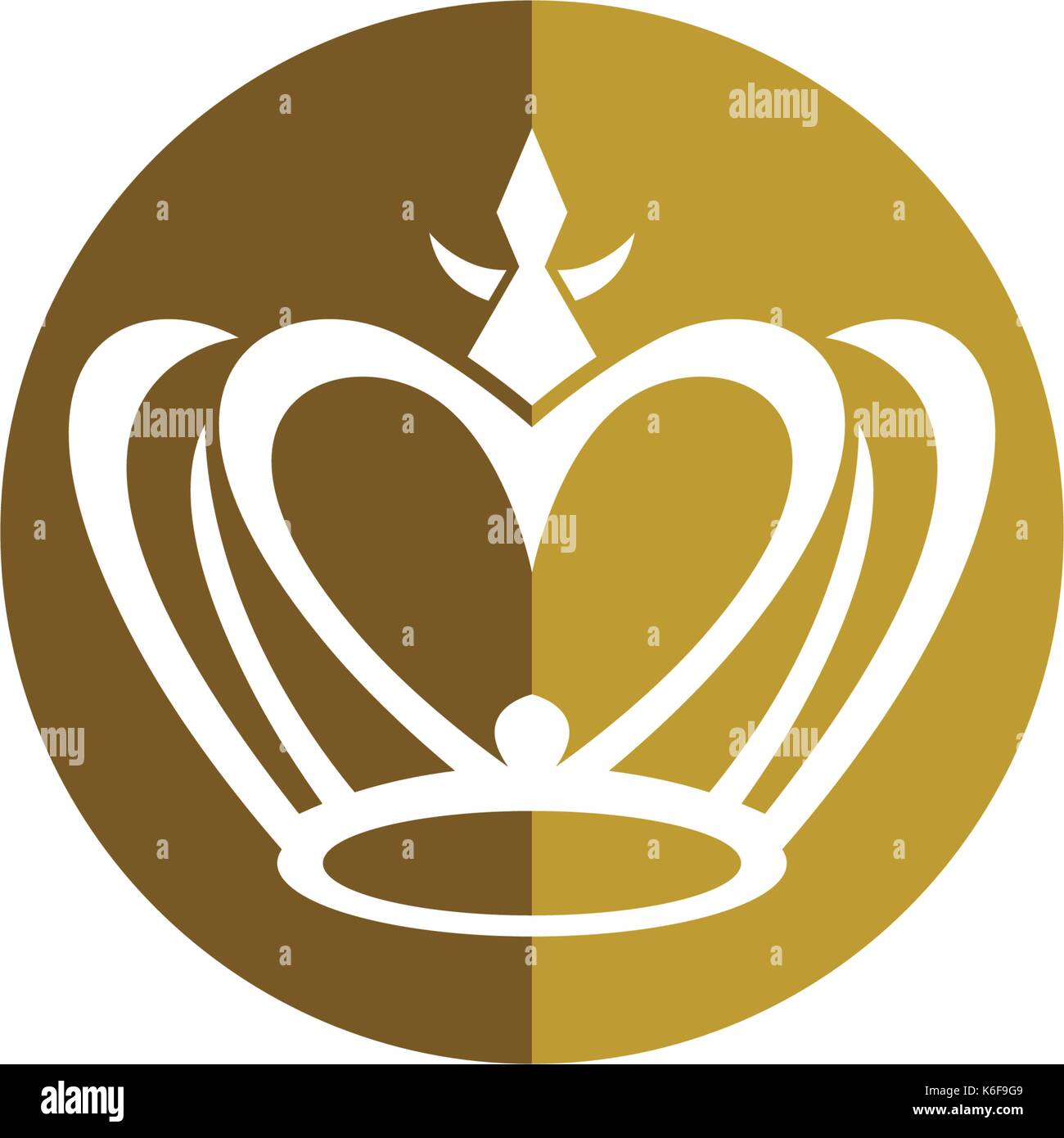 Crown Logo Template vector illustration Stock Vector Image & Art - Alamy