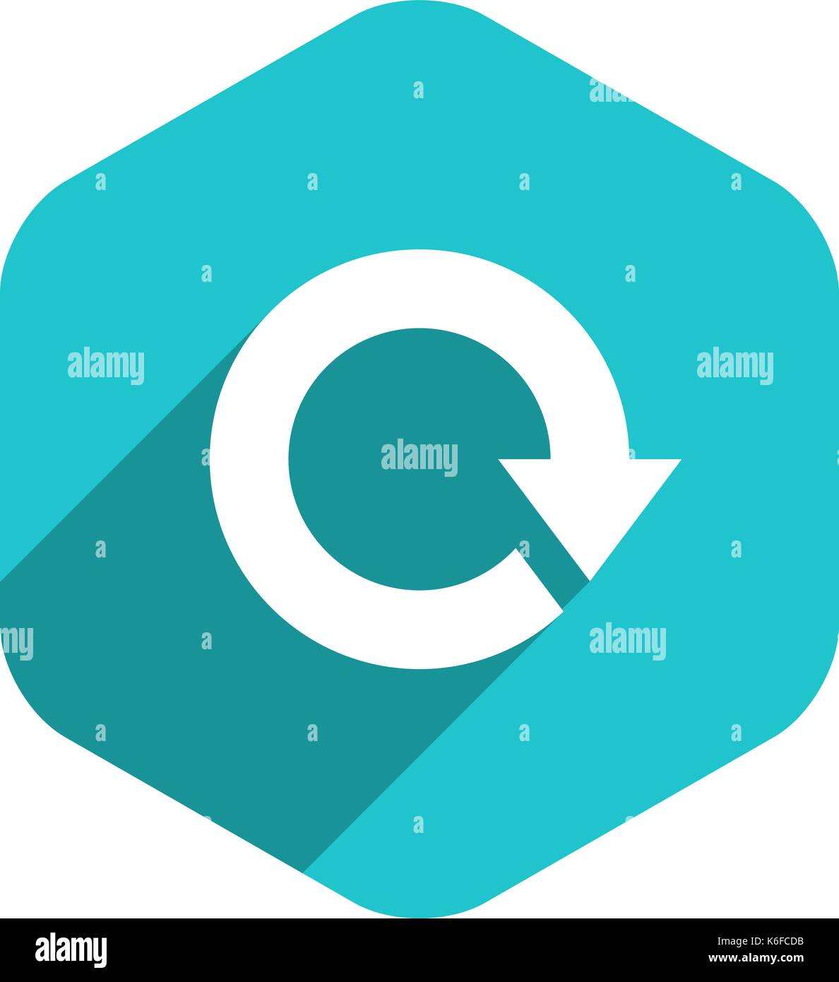 Reset Loop Icon Use it in all your designs. Arrow sign reload, refresh, rotation, loop ...