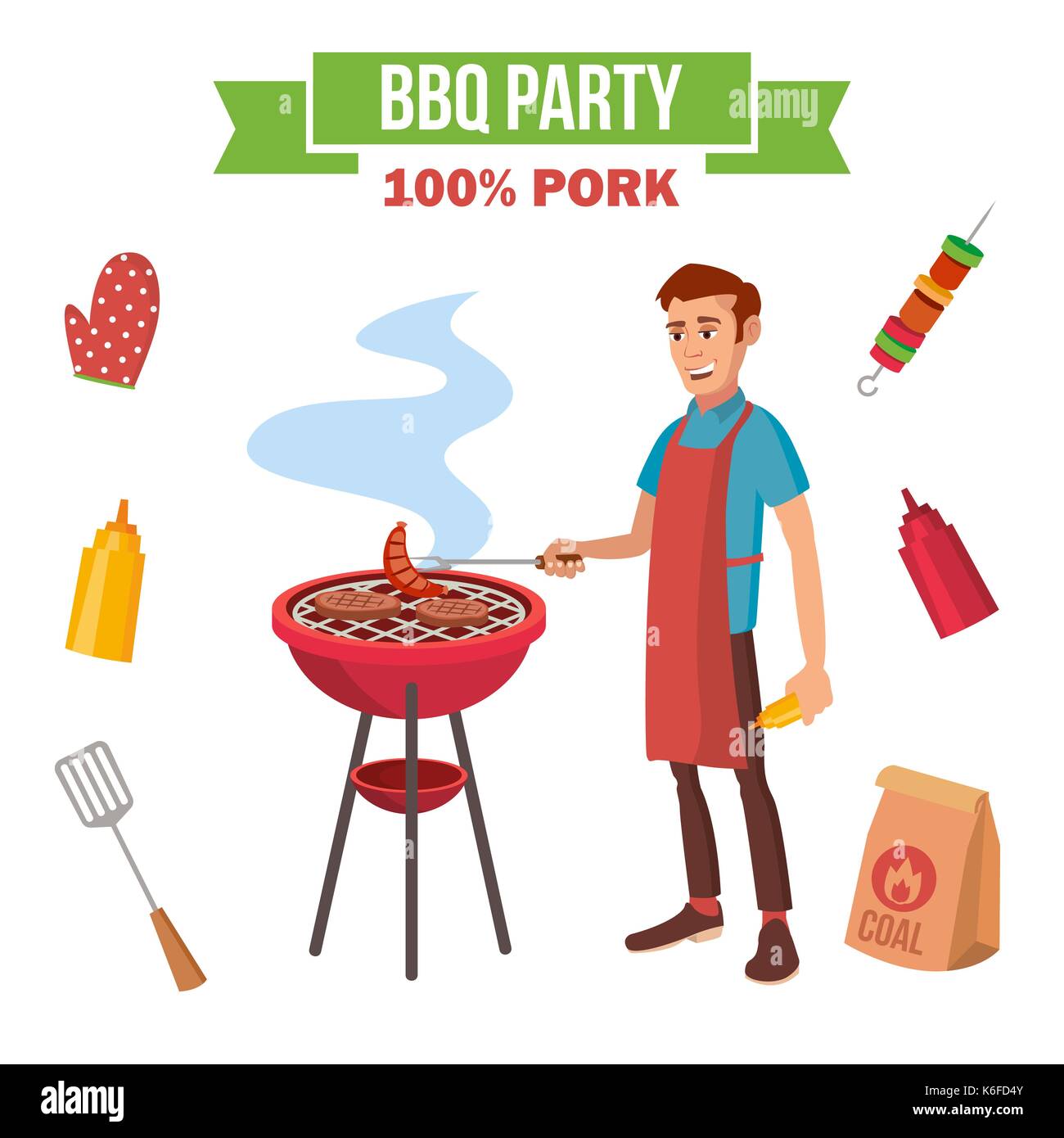 https://c8.alamy.com/comp/K6FD4Y/bbq-grill-meat-cooking-vector-man-cooking-meat-outdoor-rest-cartoon-K6FD4Y.jpg