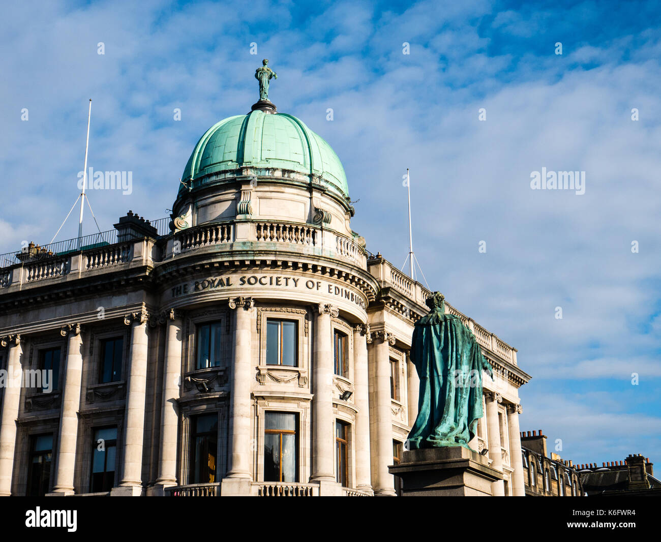 The Royal Society of Edinburgh, Edinburgh, Scotland, UK, GB. Stock Photo
