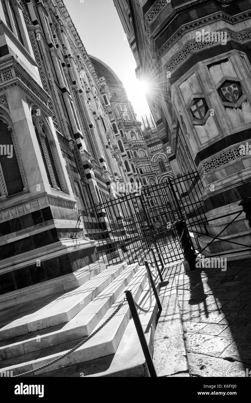 Early morning light at Florence Cathedral, Tuscany Italy Europe EU Stock Photo