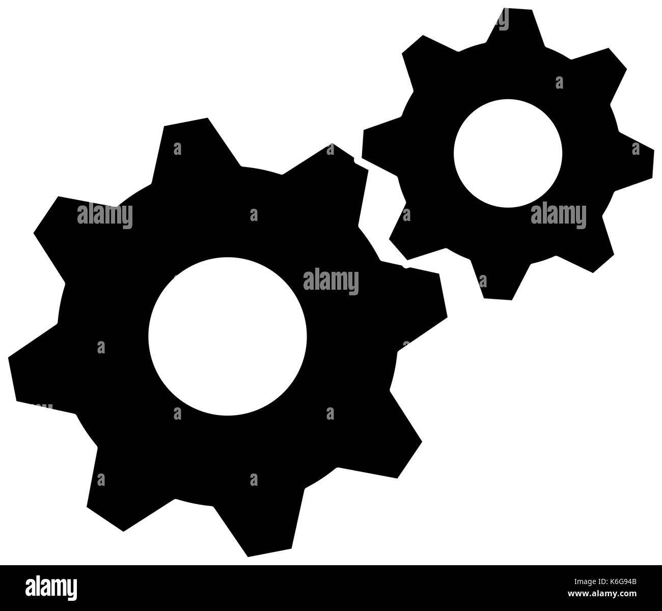 gears machine isolated icon vector illustration design Stock Vector ...