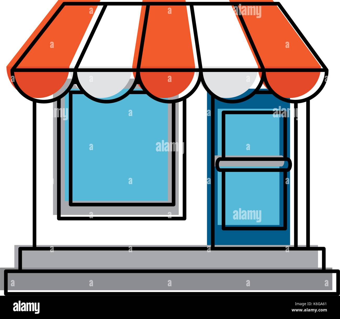 store building front icon vector illustration design Stock Vector Image ...