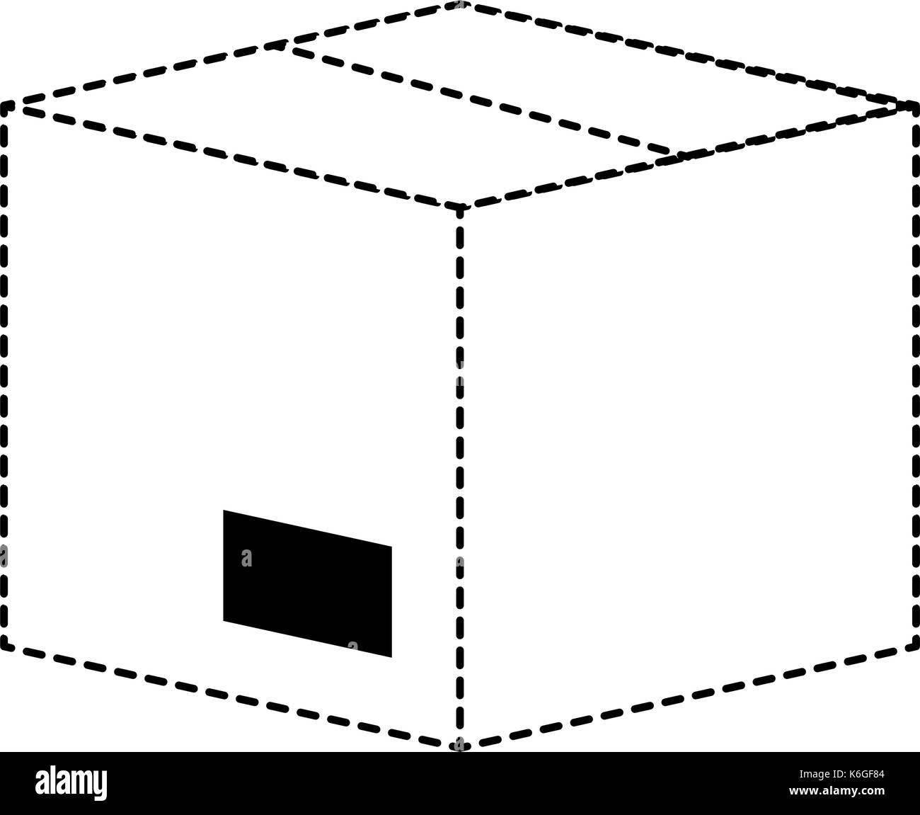 box carton isolated icon vector illustration design Stock Vector Image ...