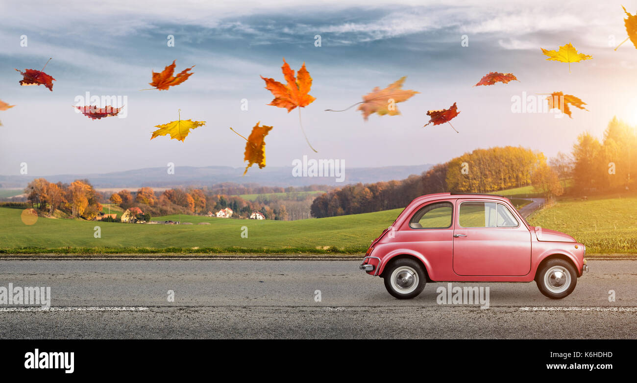 Autumn food delivery Stock Photo - Alamy