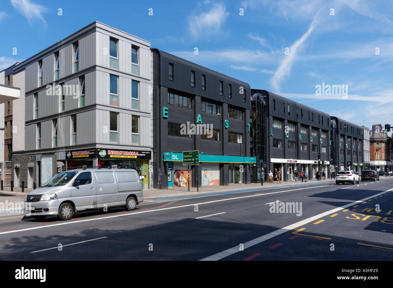 East London Works retail space on Whitechapel Road, London, England, United Kingdom, UK Stock Photo