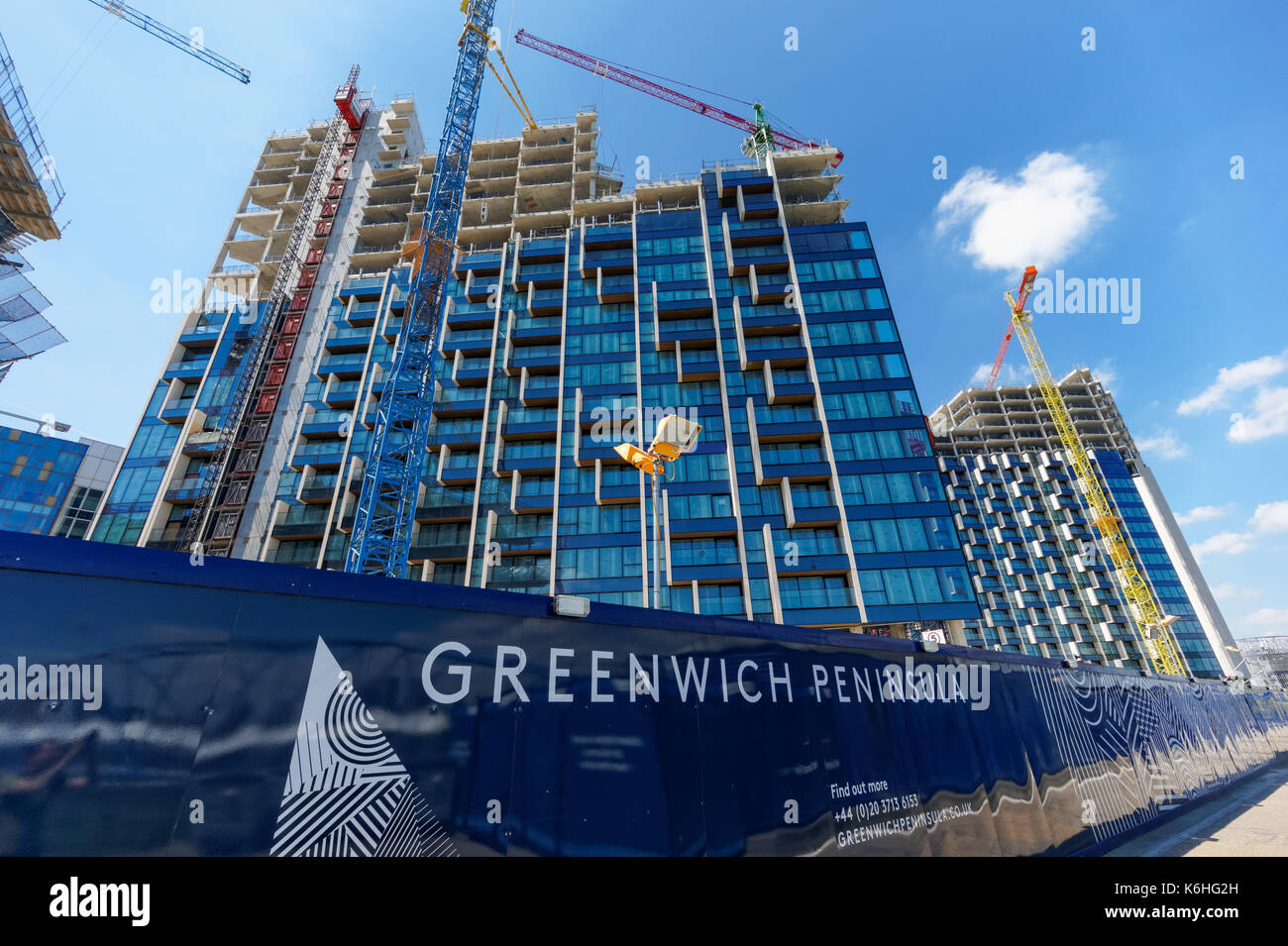 Greenwich construction hires stock photography and images Alamy