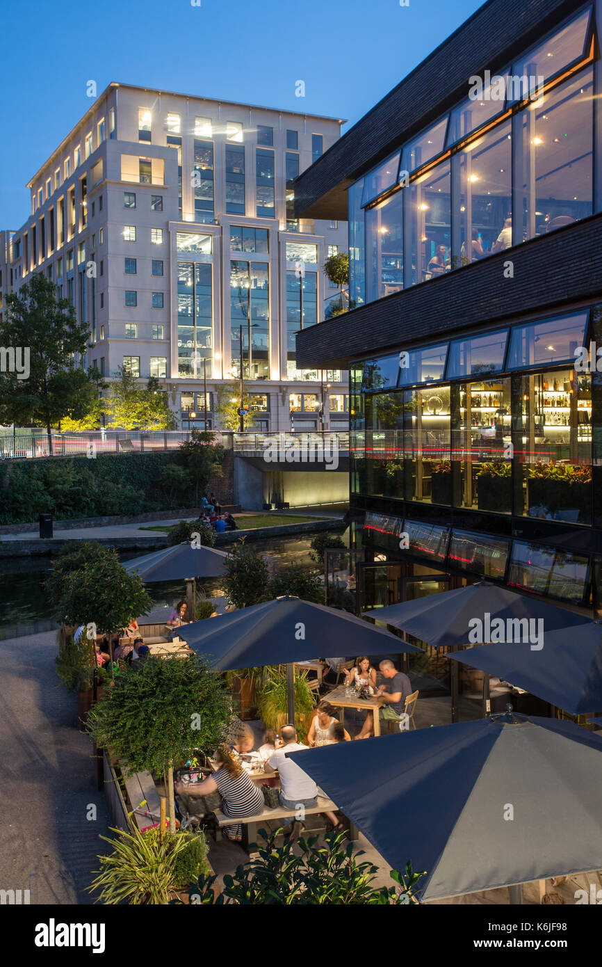 The Lighterman pub and restaurant, King's Cross, Camden, London Stock Photo