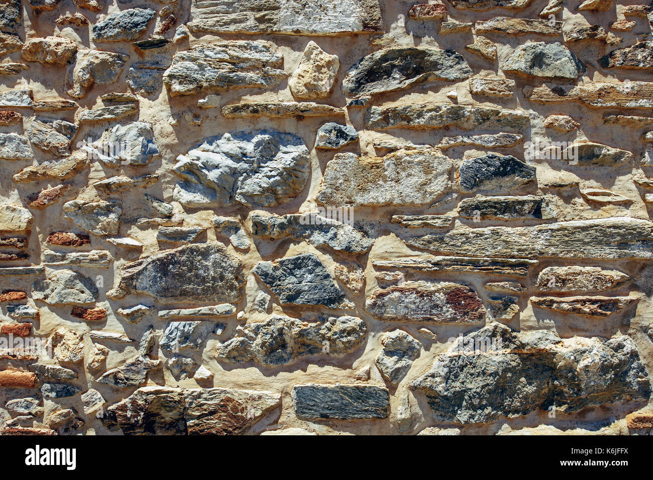 Stone wall can use as backround Stock Photo
