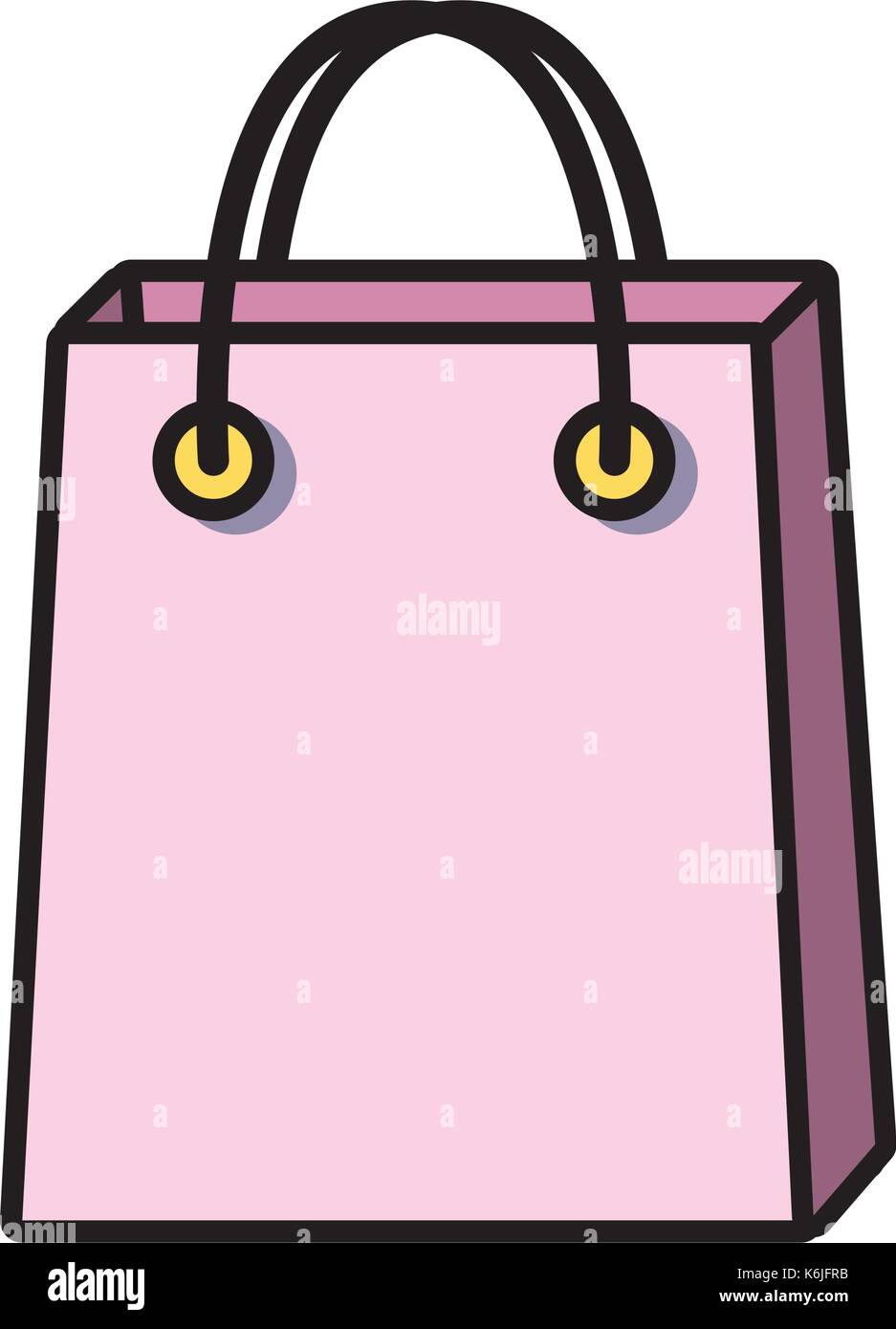 shopping bag market accessory icon Stock Vector Image & Art - Alamy