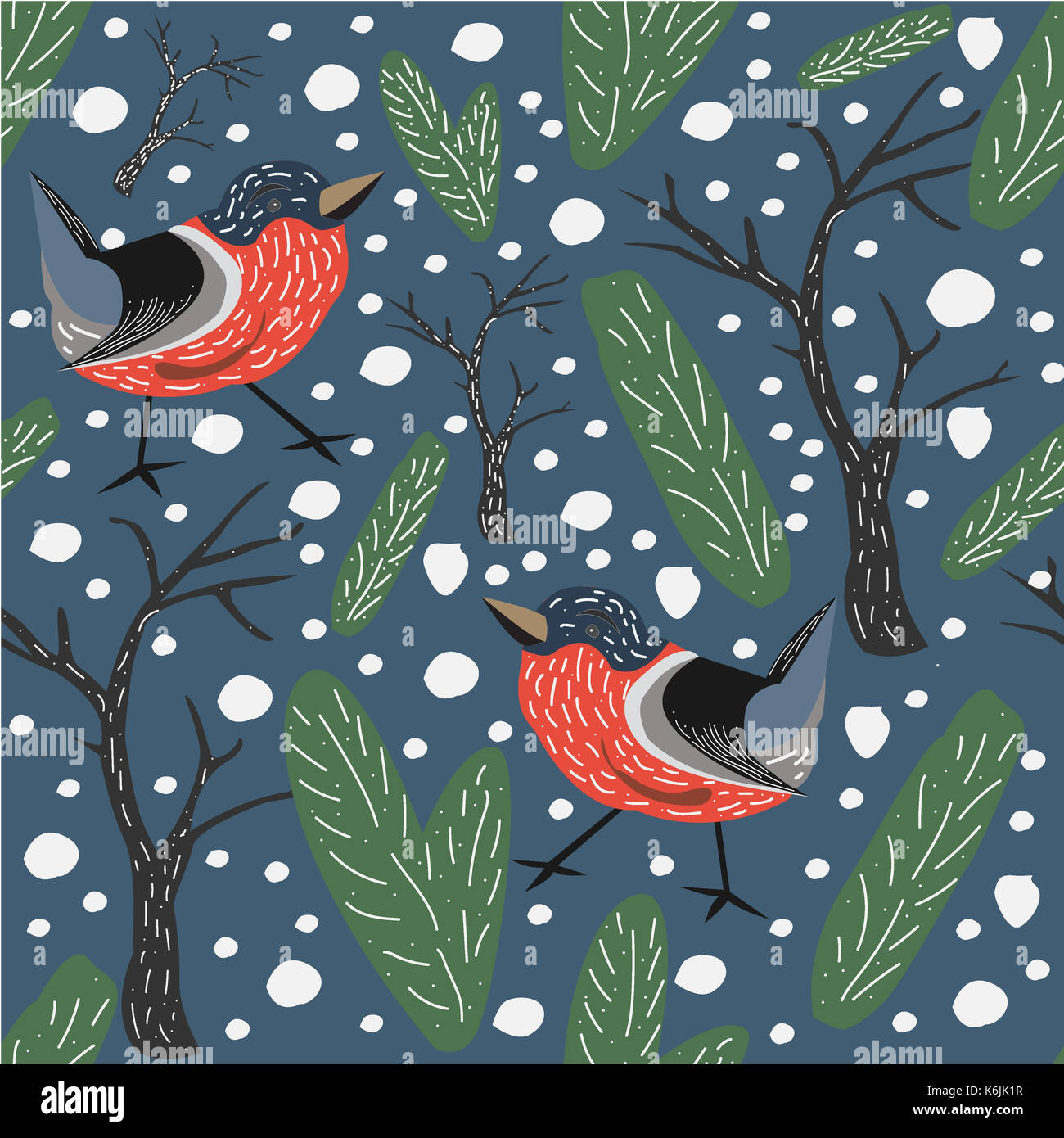 Spruce Tree Repeating Pattern Seamless repeating pattern christmas trees hi-res stock photography and ...