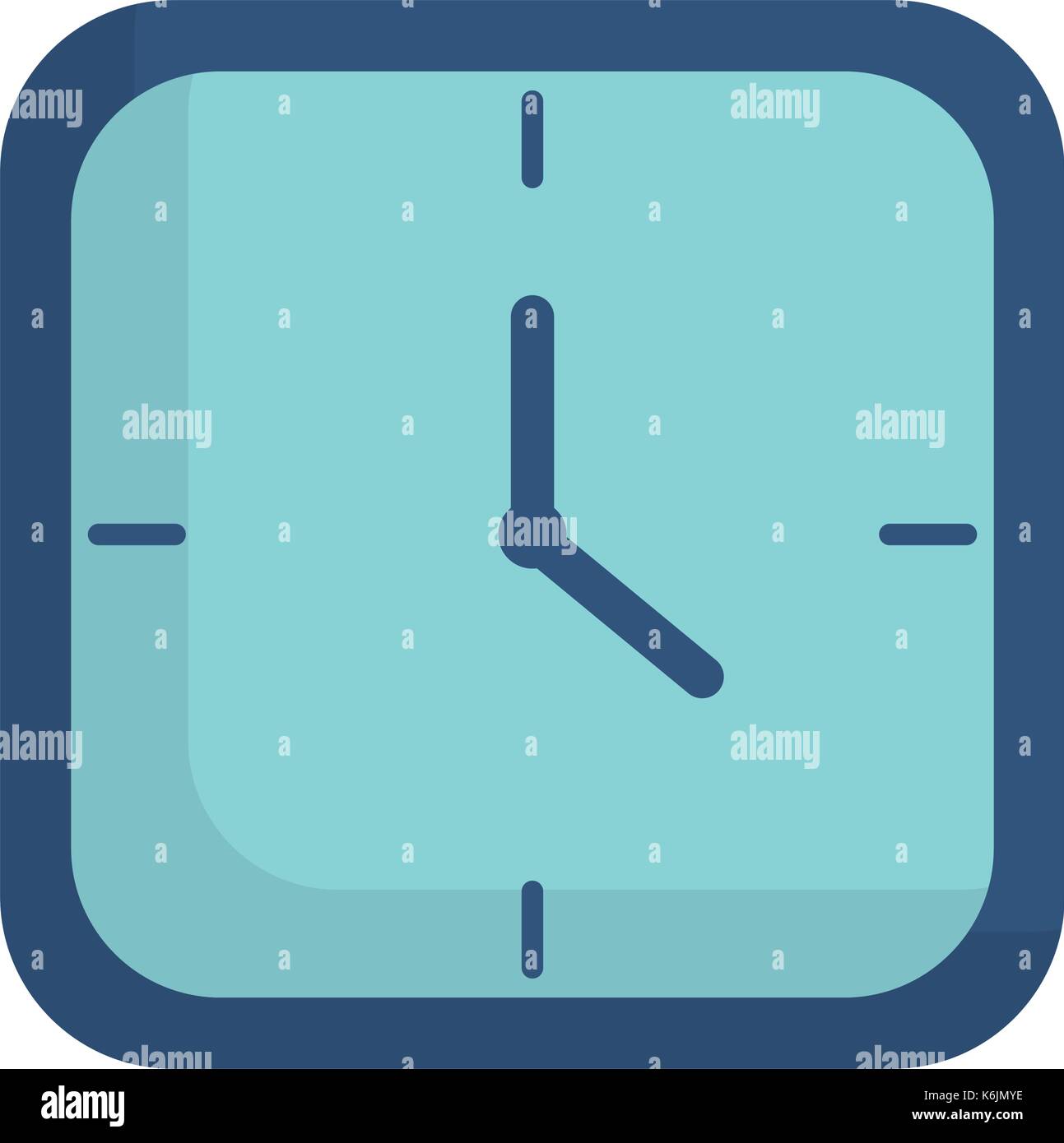 clock icon image Stock Vector Image & Art - Alamy