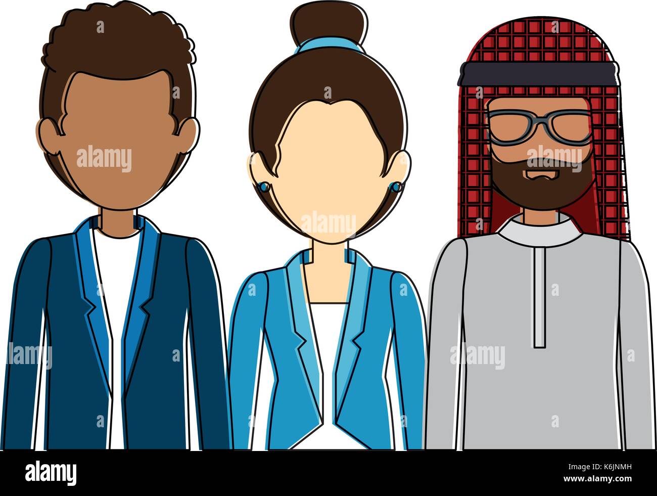 group of business people vector illustration design Stock Vector Image ...