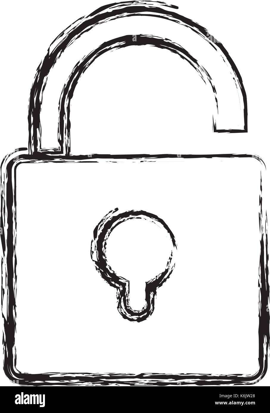 security padlock icon Stock Vector Image & Art - Alamy