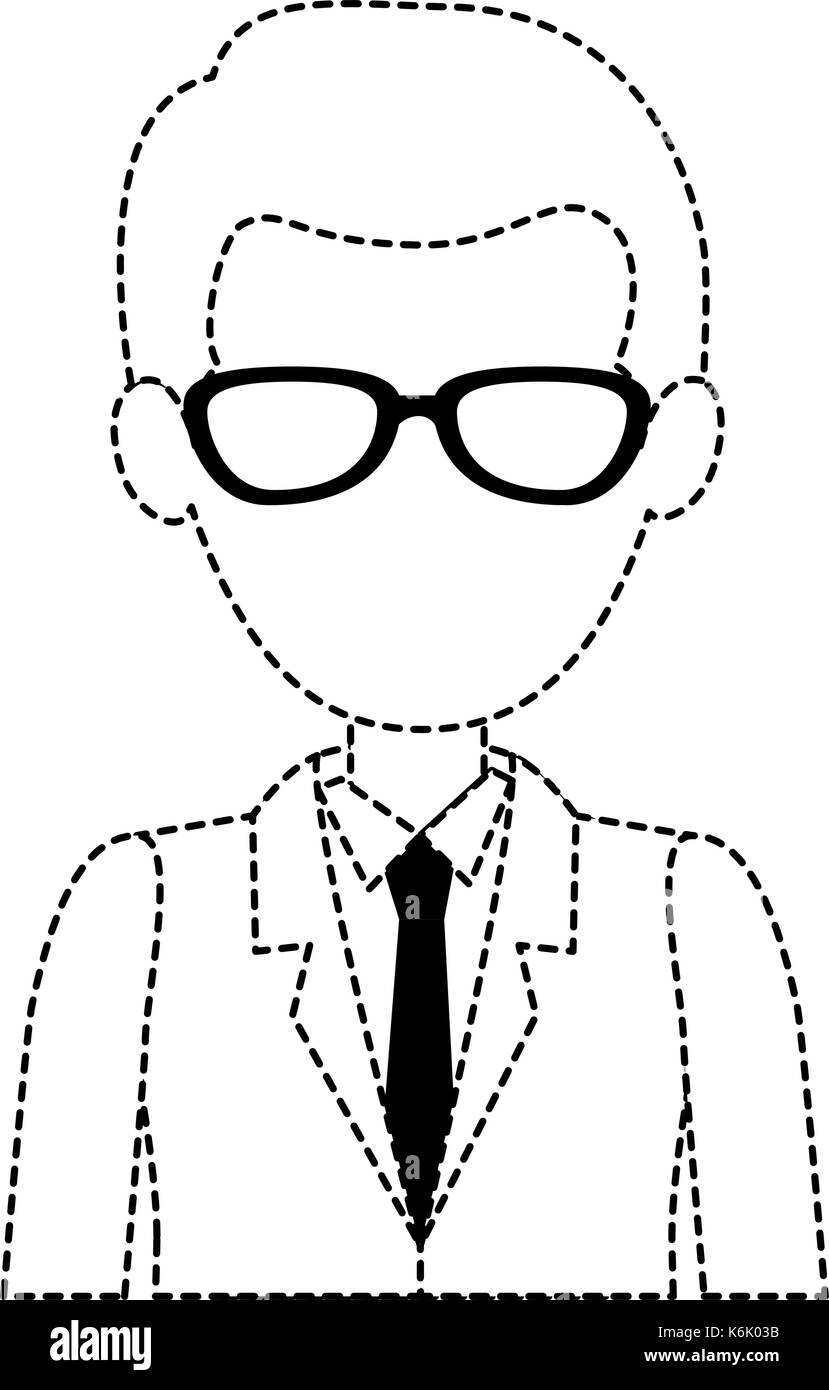 elegant businessman avatar character Stock Vector Image & Art - Alamy