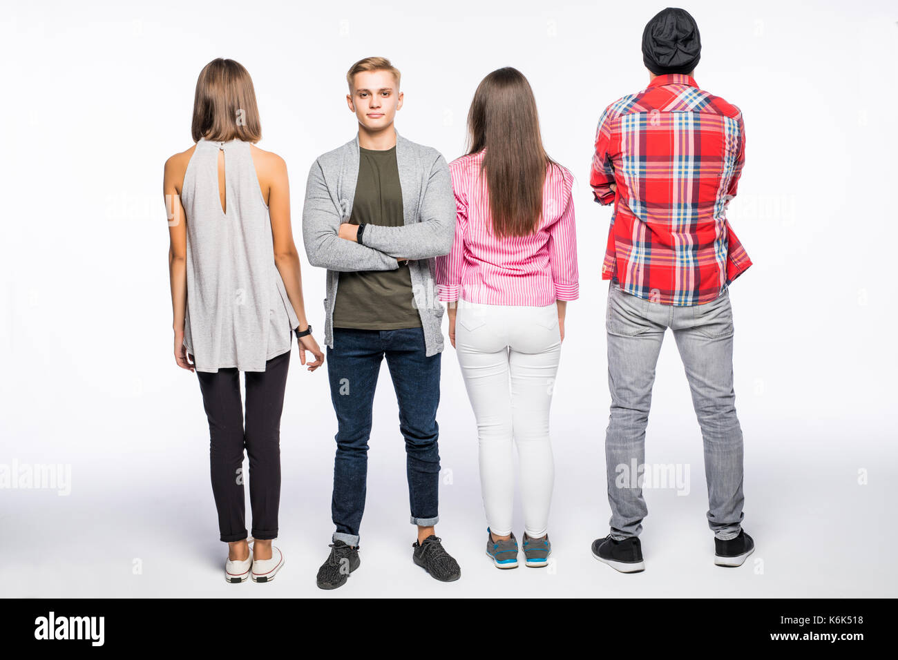 Group of women facing camera hi-res stock photography and images - Alamy