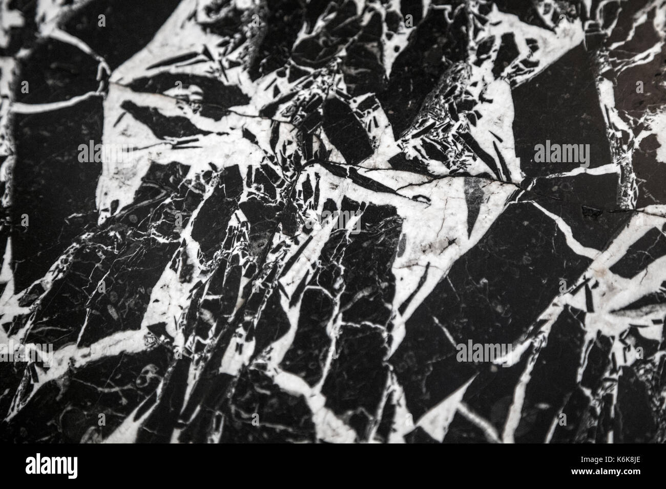 Black And White Marble Texture Stock Photo Alamy