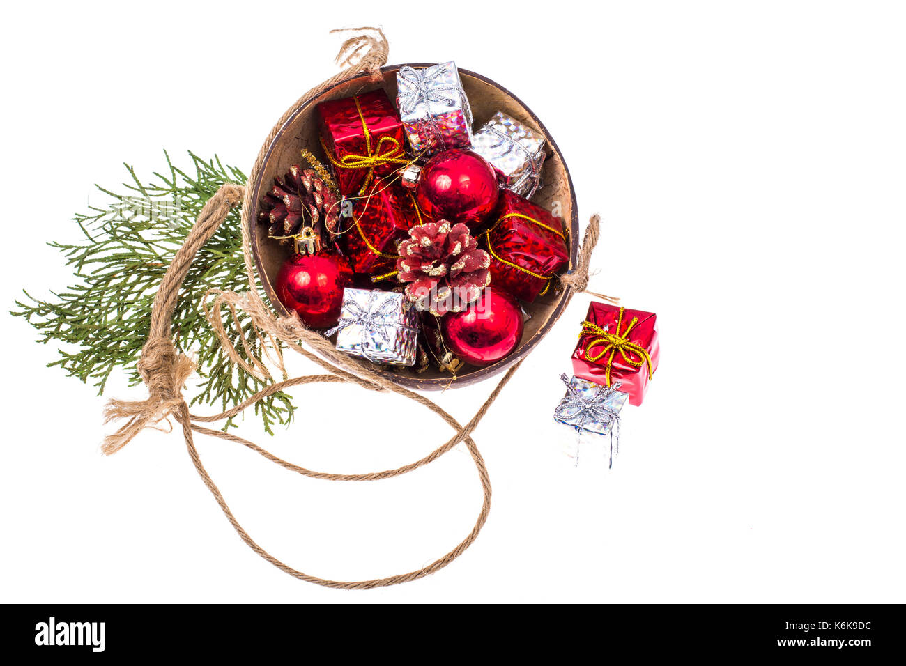 D1 81oncept Of New Year And Christmas Gifts In The Tropics Studio Photo Stock Image D1 81oncept Of New Year And Christmas Gifts In The Tropics Studio Photo Stock Image