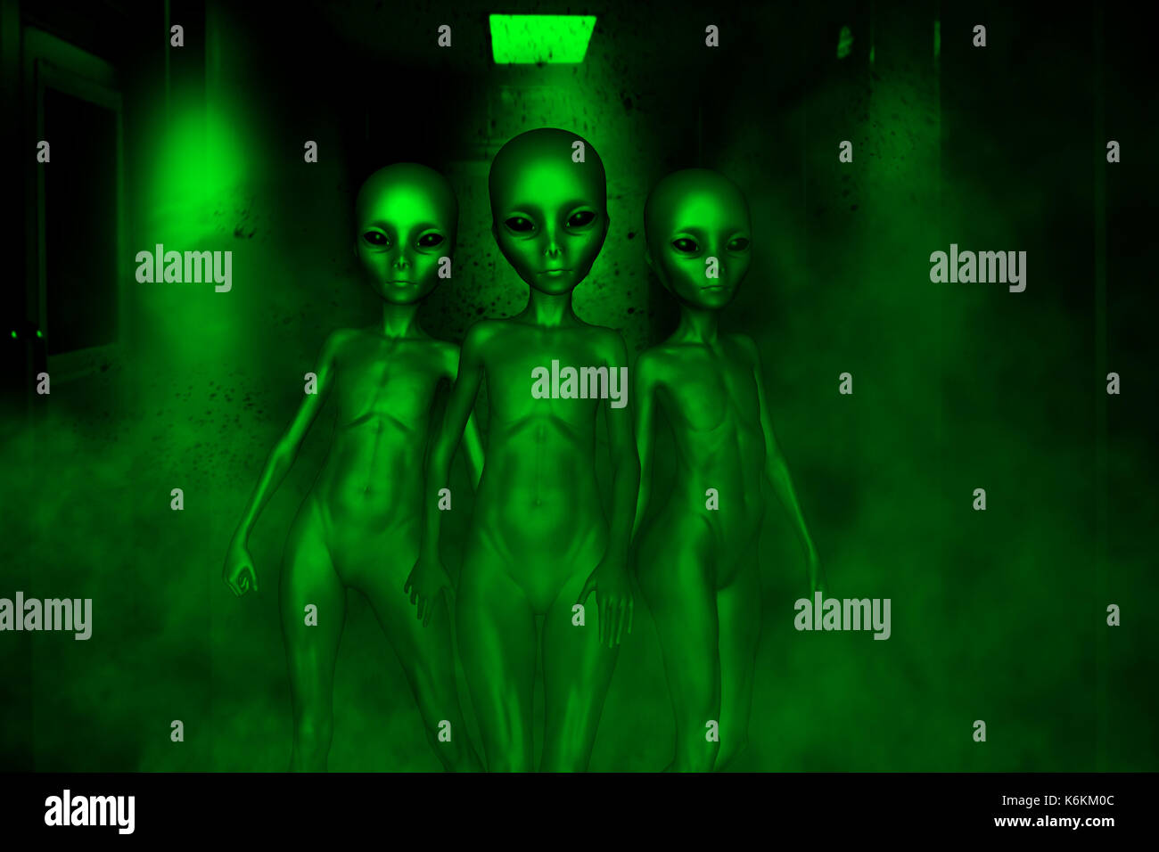 Alien Invasion Background