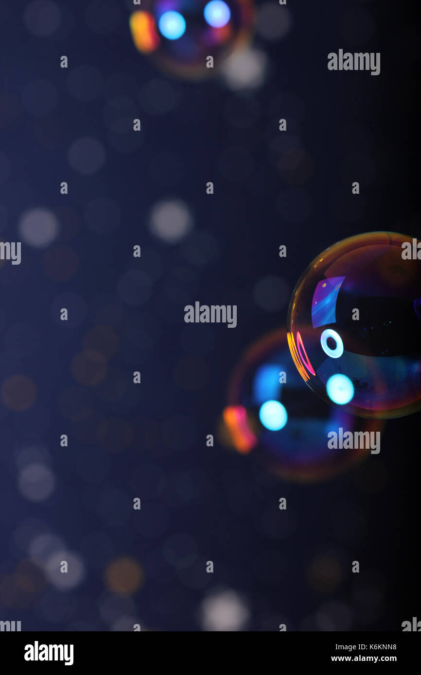Seifenblasen, soap bubbles, Stock Photo